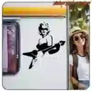 MARILYN -2 STICKER. BUY VINYL STICKERS.