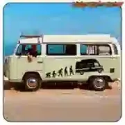 Evolution James Cook Sticker | Camper