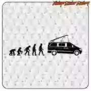 Pegatina EVOLUCION VIANO MARCO POLO. Comprar pegatinas.