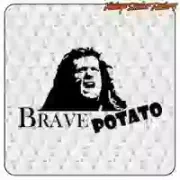 BRAVE POTATO Cut Vinyl Sticker