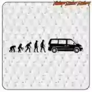 Pegatina EVOLUCION VITO. Comprar pegatinas.