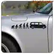 Pegatina EVOLUCION VITO. Comprar pegatinas.