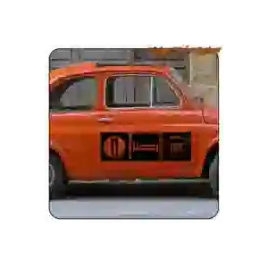 EAT SLEEP FIAT Camper-Aufkleber