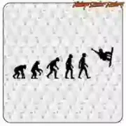 EVO snowboard sticker | Decorative vinyl