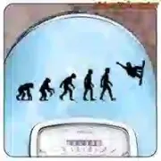 Pegatina snowboard EVO | Vinilo decorativo
