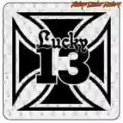 Pegatina Lucky 13 Malta | Vinilo de corte