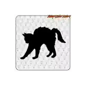 Autocollant décoratif chat | Vintage Sticker Factory