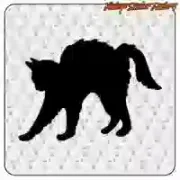 Dekorativer Katzenaufkleber | Vintage Sticker Factory