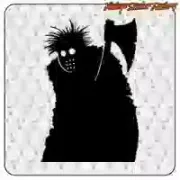 Autocollant PSYCHO horreur | Vintage Sticker Factory