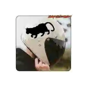 Autocollant chat pour objets, véhicules et vitres