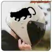 Pegatina de gato para objetos, vehículos y cristales