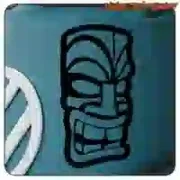 AUTOCOLLANT TIKI -4. ACHETEZ DES AUTOCOLLANTS EN VINYLE.