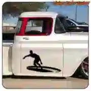 Autocollant Vinyle Longboard | Surf