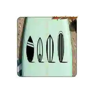 Pegatina Longboard | Vinilo decorativo de surf
