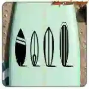 Longboard-Aufkleber | Dekoratives Surf-Vinyl