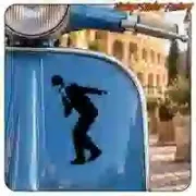 Autocollant SKA MAN pour fans de ska
