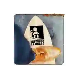 Pegatina Baby Rider on Board | Vinilo surf