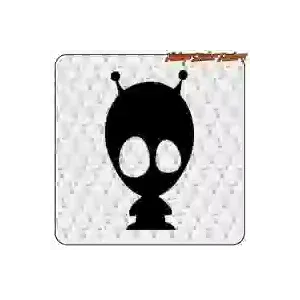 Science-fiction alien sticker