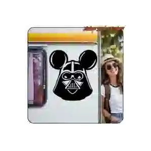Autocollant Darth Vader et Mickey Mouse