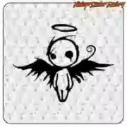 Fallen Angel Sticker | Dark Design