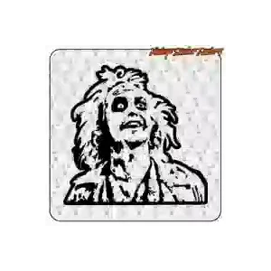 Beetlejuice sticker for film fans