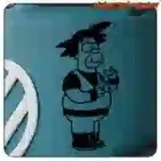 Pegatina Goku Homer en varias medidas
