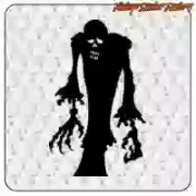 Pegatina Monstruo decorativa | Vintage Sticker Factory