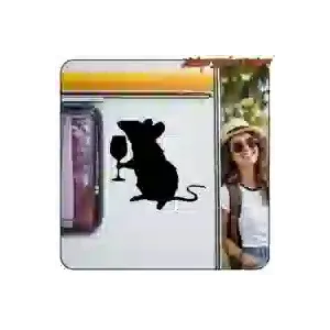 RATA BANKSY -1 STICKER. BUY VINYL STICKERS.
