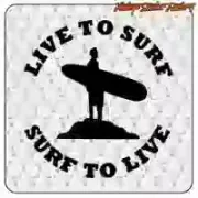 Pegatina SURF de vinilo troquelado