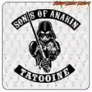 Pegatina Sons of Anakin inspirada en Star Wars