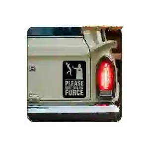 Star-Wars-Aufkleber DON T USE THE FORCE