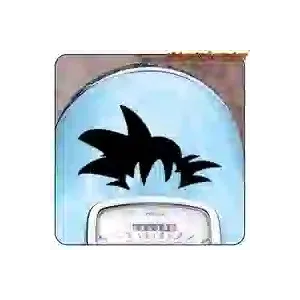 Pegatina Pelo Goku de Dragon Ball