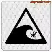 Surf sticker for high waves | Decorative vinyl