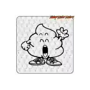 Pegatina de caca de Arale | Dr. Slump