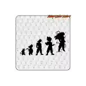 Pegatina EVO Goku | Vinilo decorativo