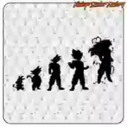 Pegatina EVO Goku | Vinilo decorativo