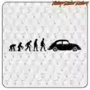 AUTOCOLLANT ÉVOLUTION DE LA COX. ACHETEZ DES AUTOCOLLANTS EN VINYLE.