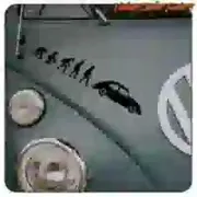 BEETLE EVOLUTION STICKER. BUY VINYL STICKERS.