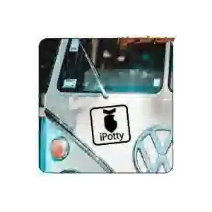 IPOTTY Sticker for Campervans and Vanlife