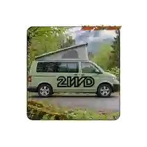 Pegatina 2WD. Comprar pegatinas para furgonetas camper