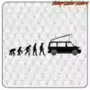 VOLKSWAGEN EVOLUTION T4 -2 STICKER. BUY VINYL STICKERS.