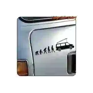 VOLKSWAGEN EVOLUTION T4 -2 STICKER. BUY VINYL STICKERS.