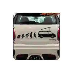 VOLKSWAGEN EVOLUTION T4 -2 AUFKLEBER. KAUFEN SIE VINYLAUFKLEBER.