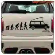 VOLKSWAGEN EVOLUTION T4 -2 AUFKLEBER. KAUFEN SIE VINYLAUFKLEBER.