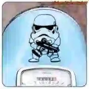 Autocollant Stormtrooper en vinyle | Star Wars