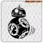 Autocollant BB-8 Star Wars | Vintage Sticker Factory