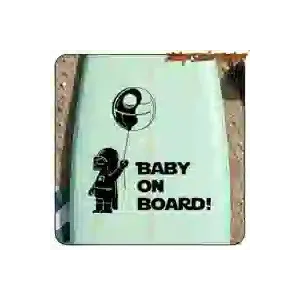 Pegatina 'BABY ON BOARD'. Comprar pegatinas.