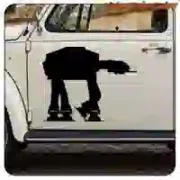AT-AT-Aufkleber Star Wars aus konturgeschnittenem Vinyl