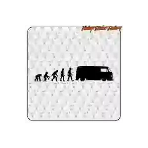 T2 Low Evolutionsaufkleber für Camper