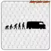 T2 low evolution sticker for camper van